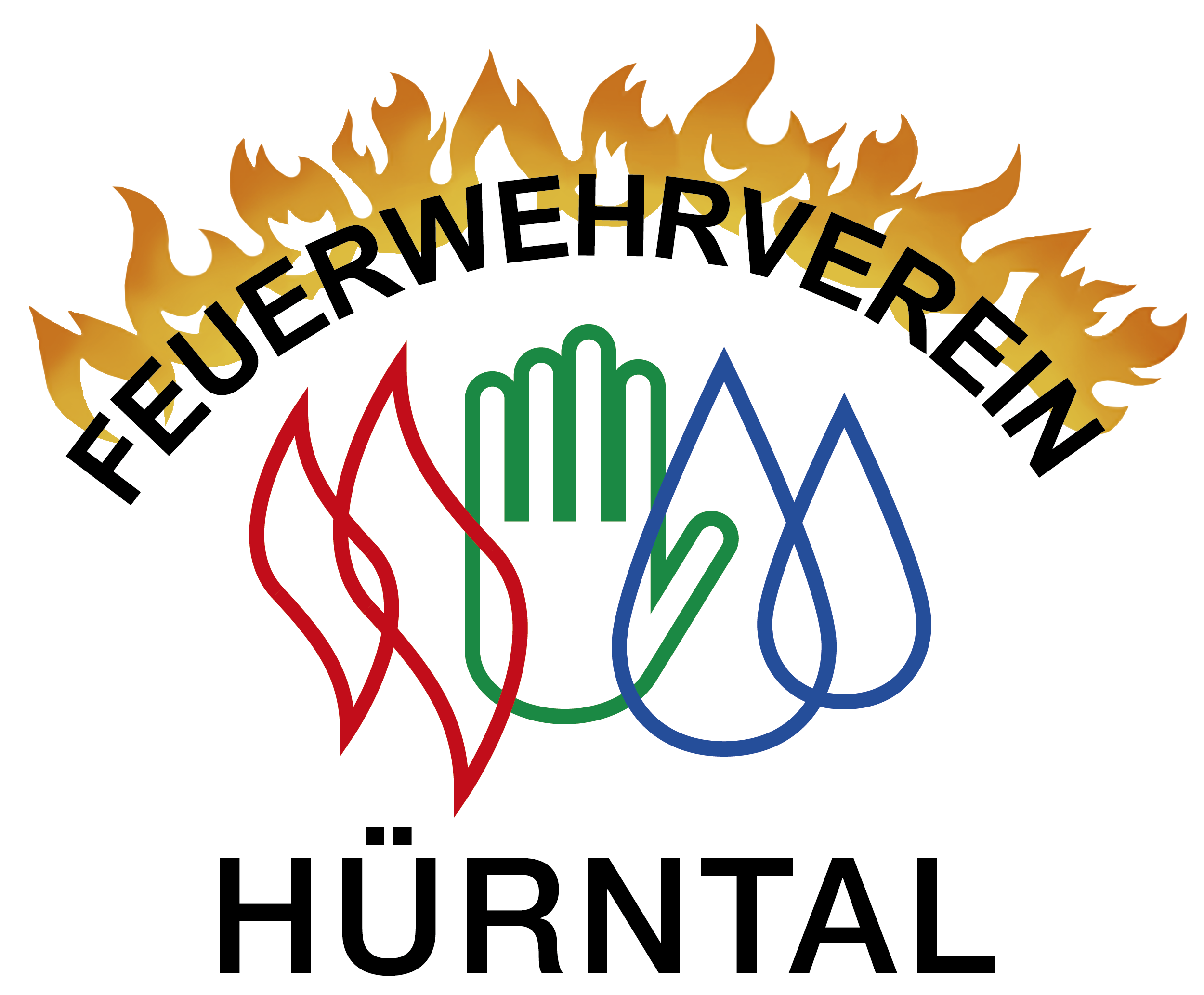 Feuerwehrverein Hürntal – Kameradschaft & Tradition Logo